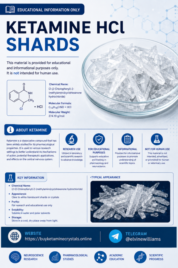 Ketamine shards